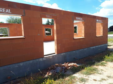 Chantier CASTELSARRASIN - Travaux maçonnerie - Construction de maison individuelle