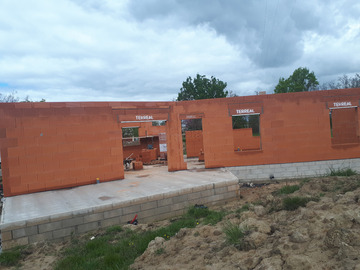 Chantier LAVILLEDIEU 1 - Travaux maçonnerie - Construction de maison individuelle